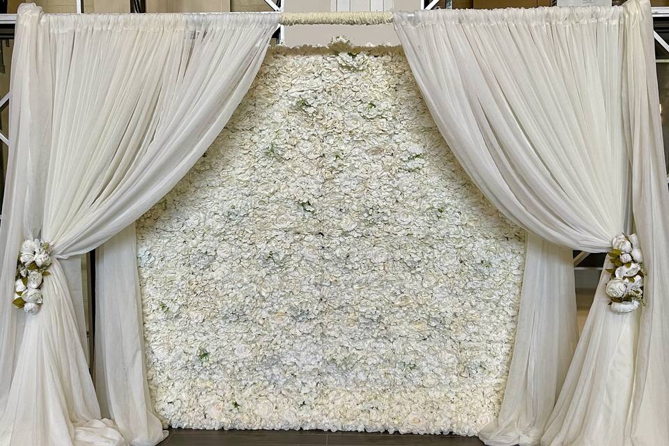 Floral backdrops