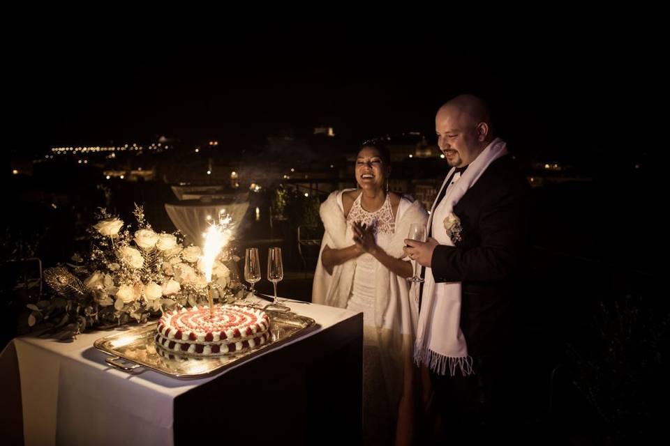 Cutting of the cake