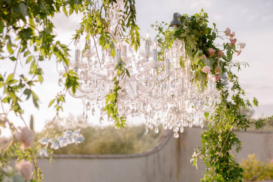 Tuscan wedding table