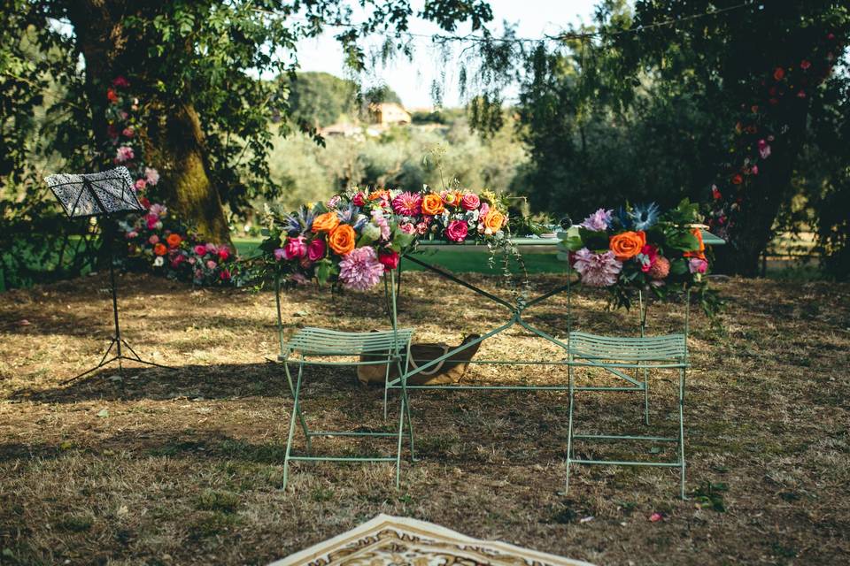 Boho Chic Wedding in Rome