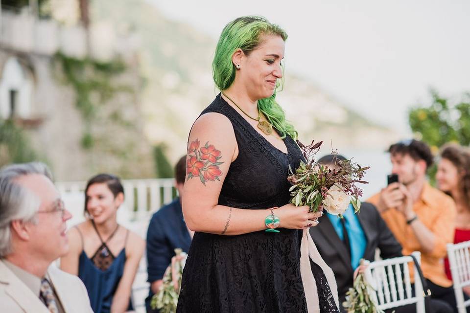 Wedding in positano