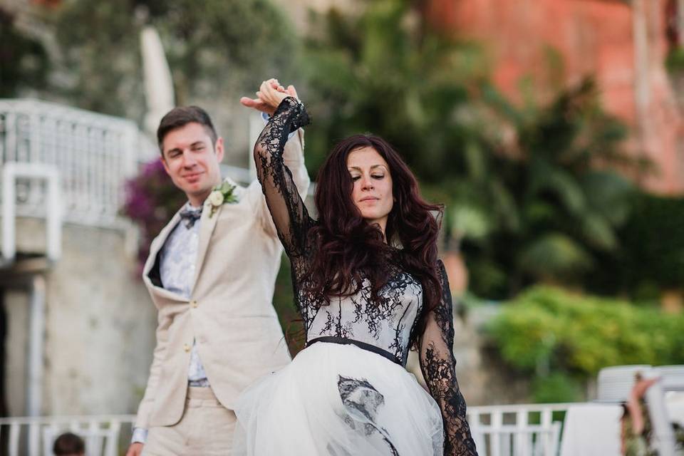 Wedding in positano