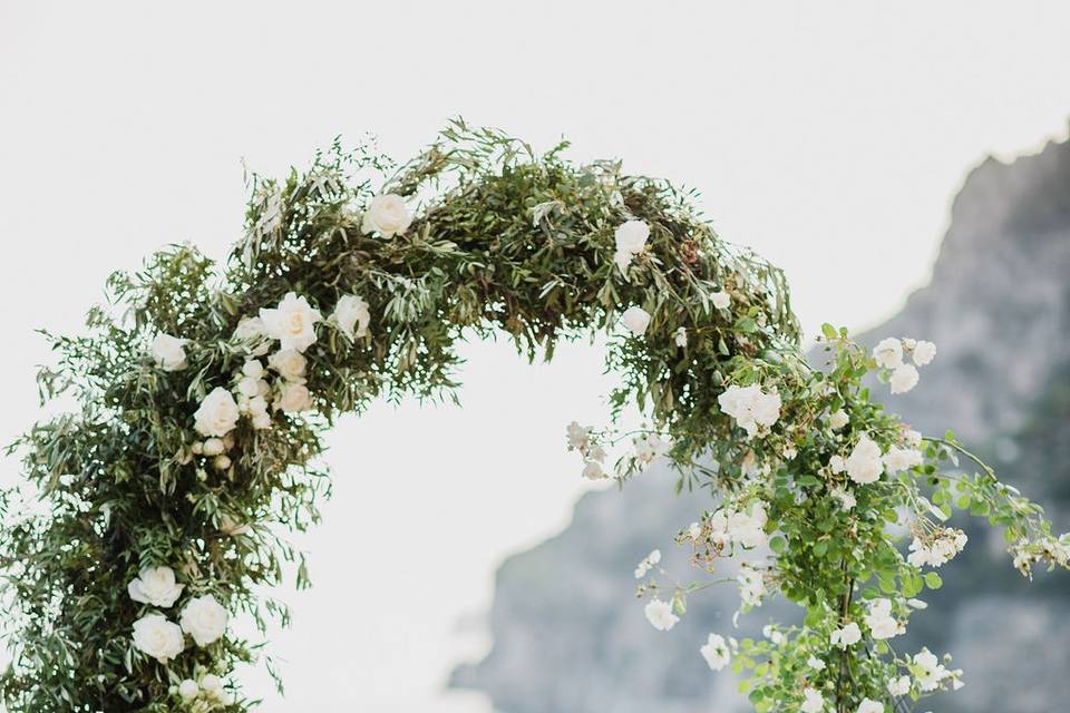 Wedding Ceremony in Positano