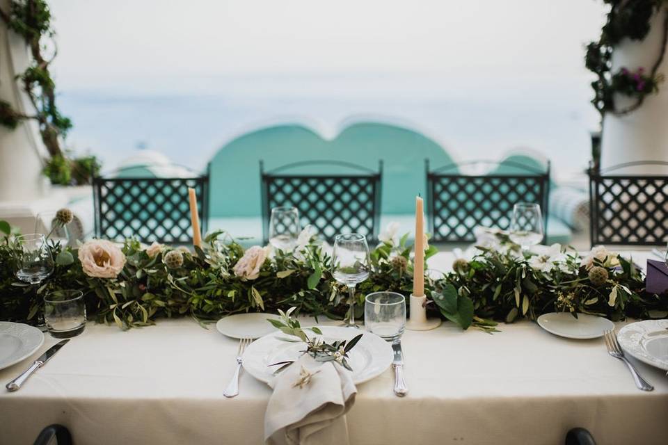 Wedding in positano