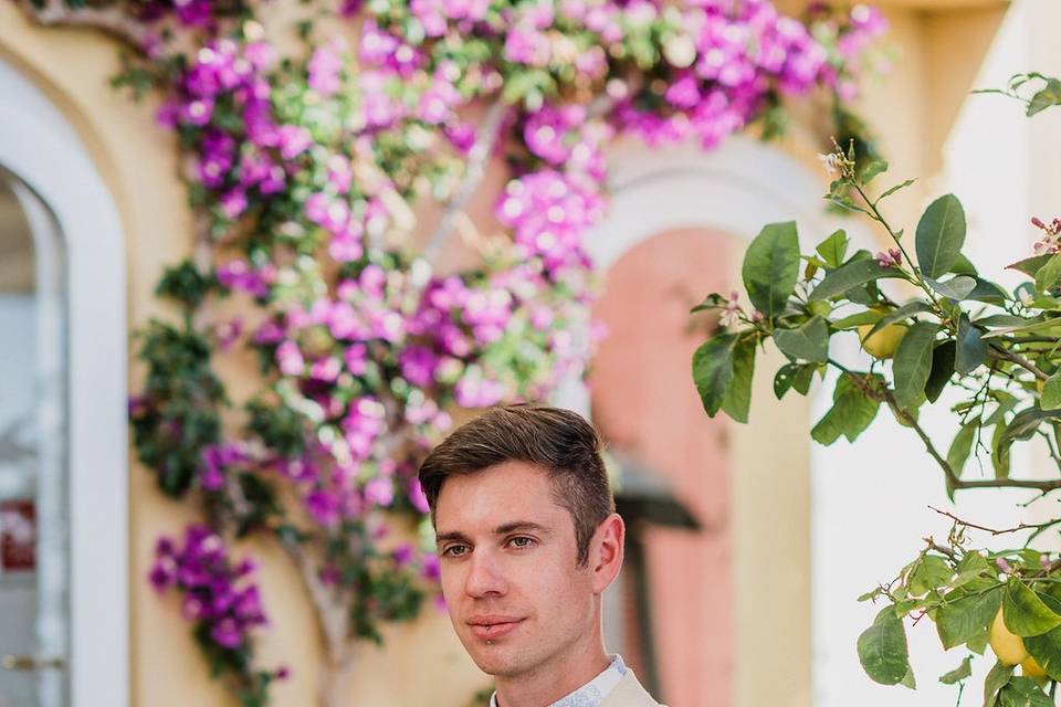 Wedding in positano