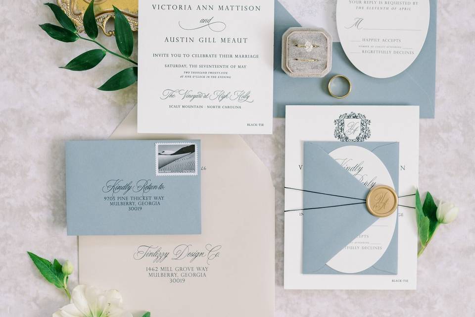Custom Letterpress Suite