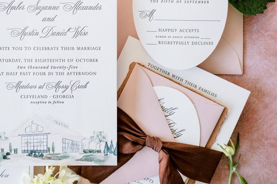 Custom Letterpress Suite