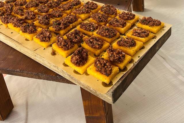 Polentina with meat ragù