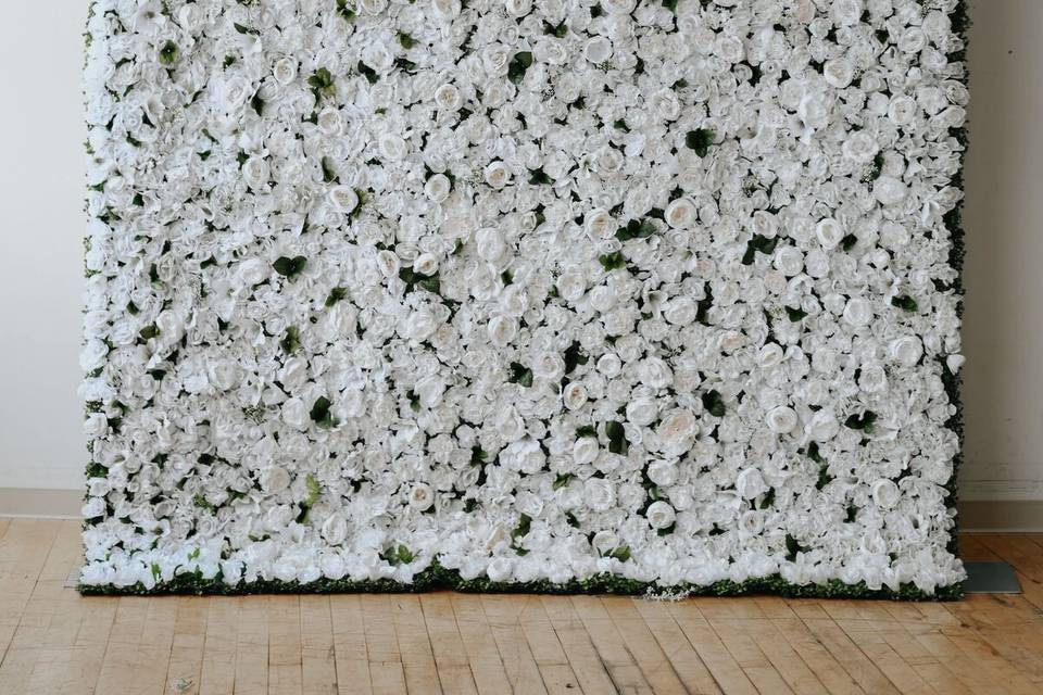 Flower wall