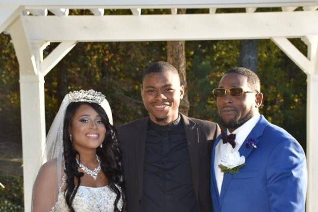 Wedding ceremony completed