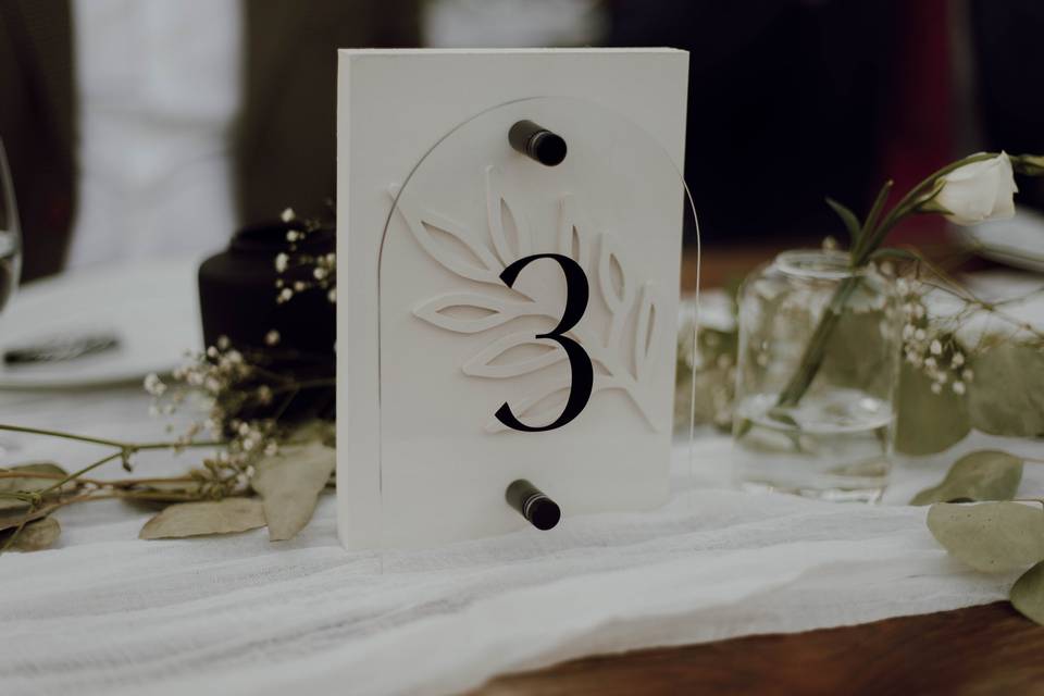 Table Number