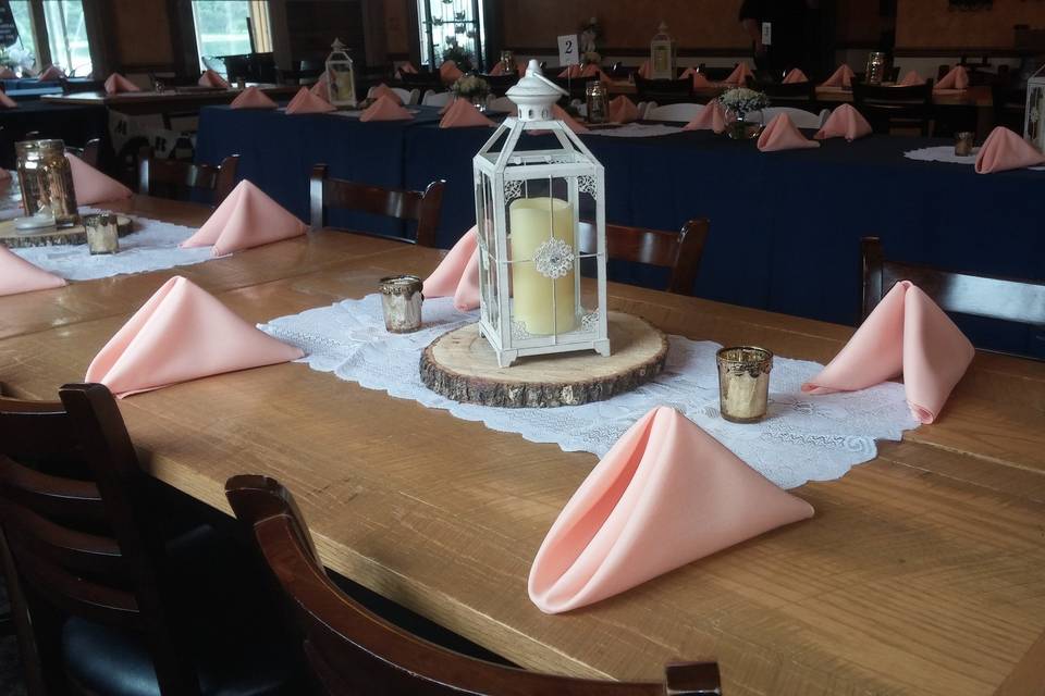 Lantern centerpiece