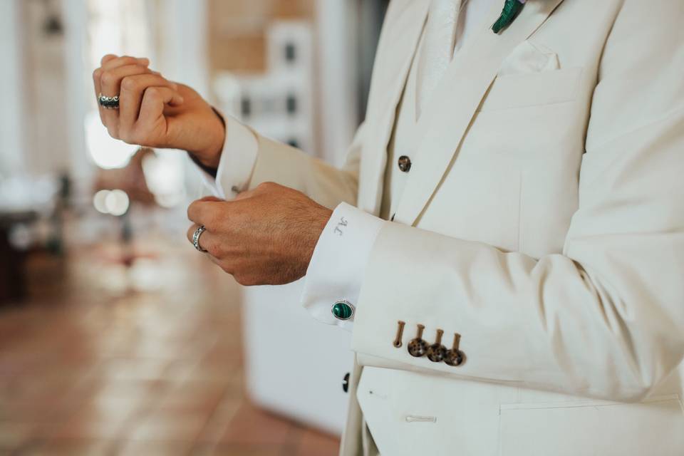 White suit