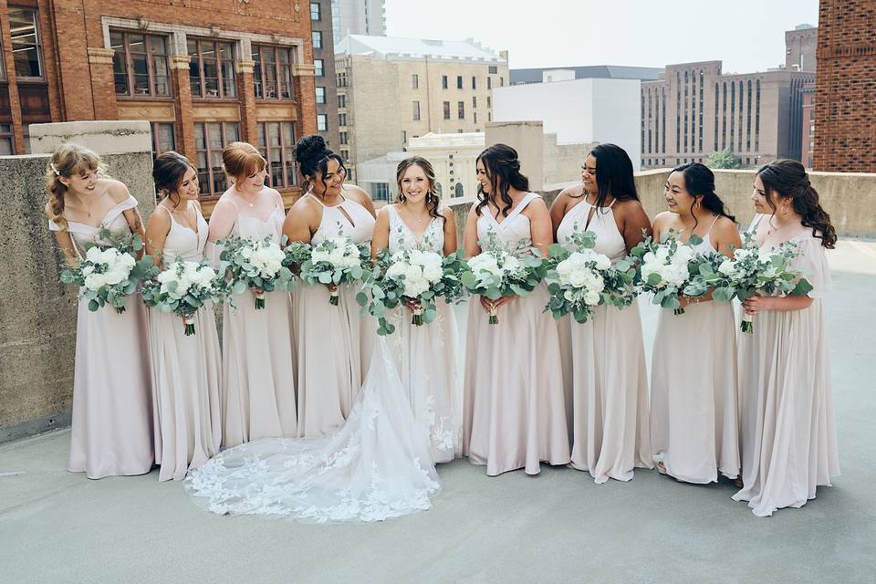 Bethany and Bridesmaids