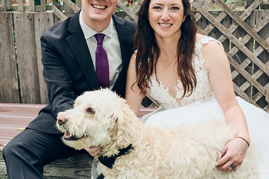 Lindsey, Tyler and their baby