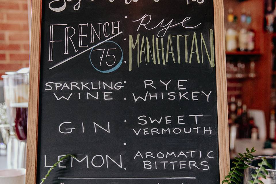 Signature Drinks
