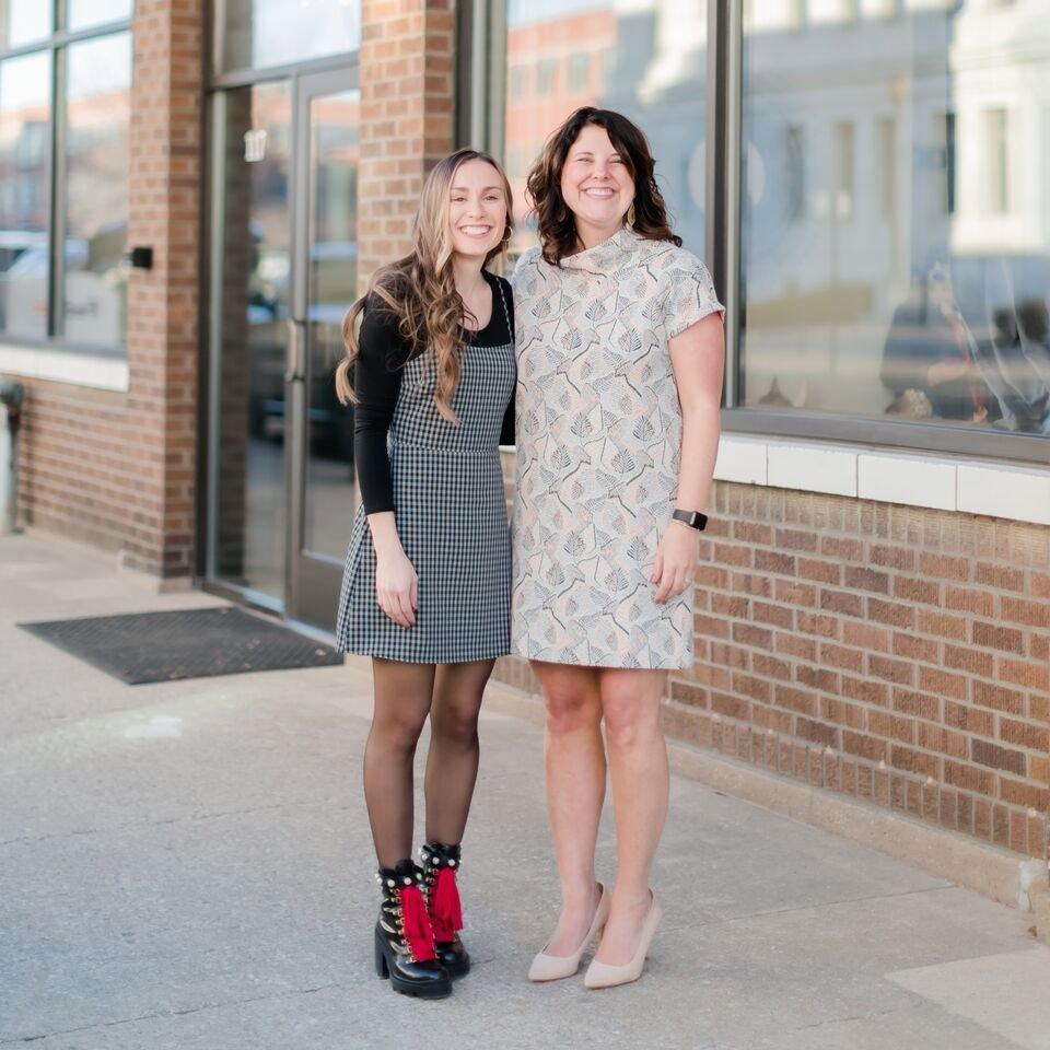 Hannah Fink and Kristen Pfund