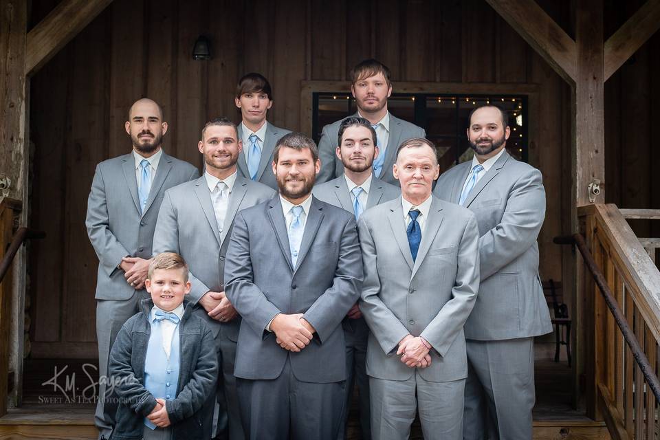 Groom and Groomsmen