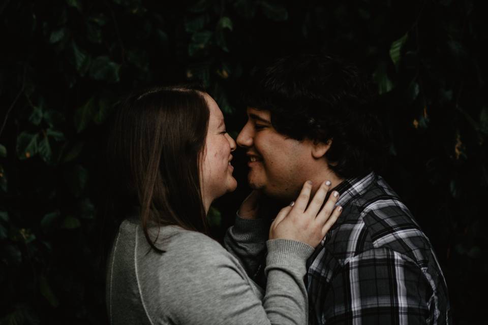 An engagement session