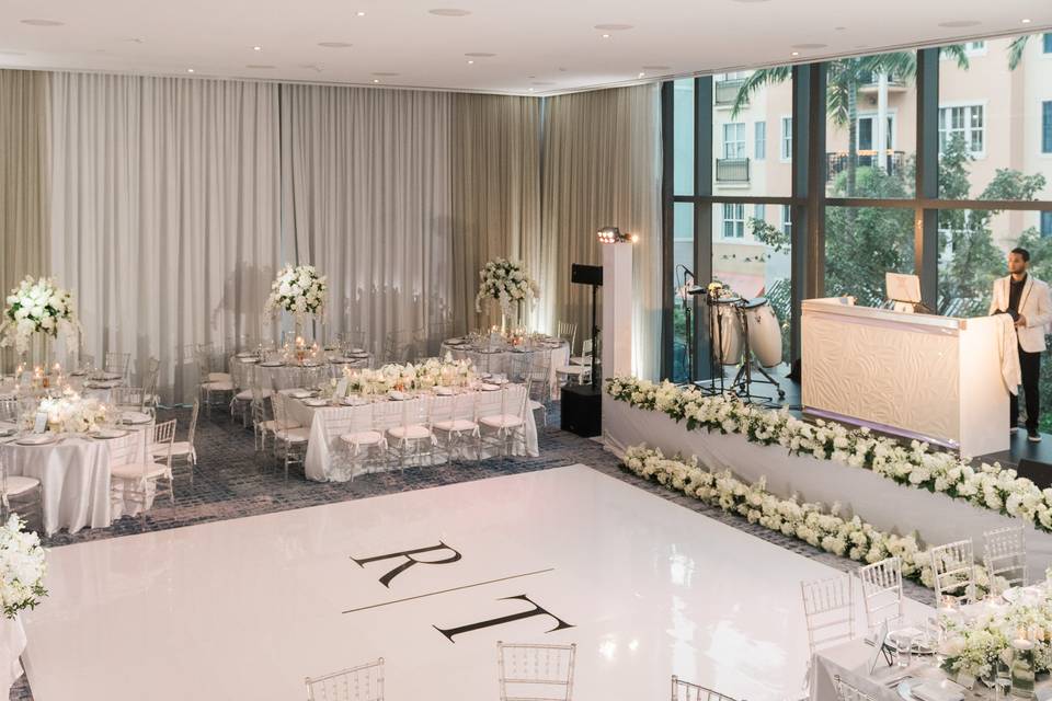 The Cube Reception