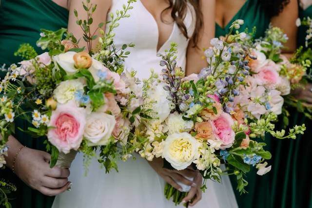 Bride and Maid Bouquets