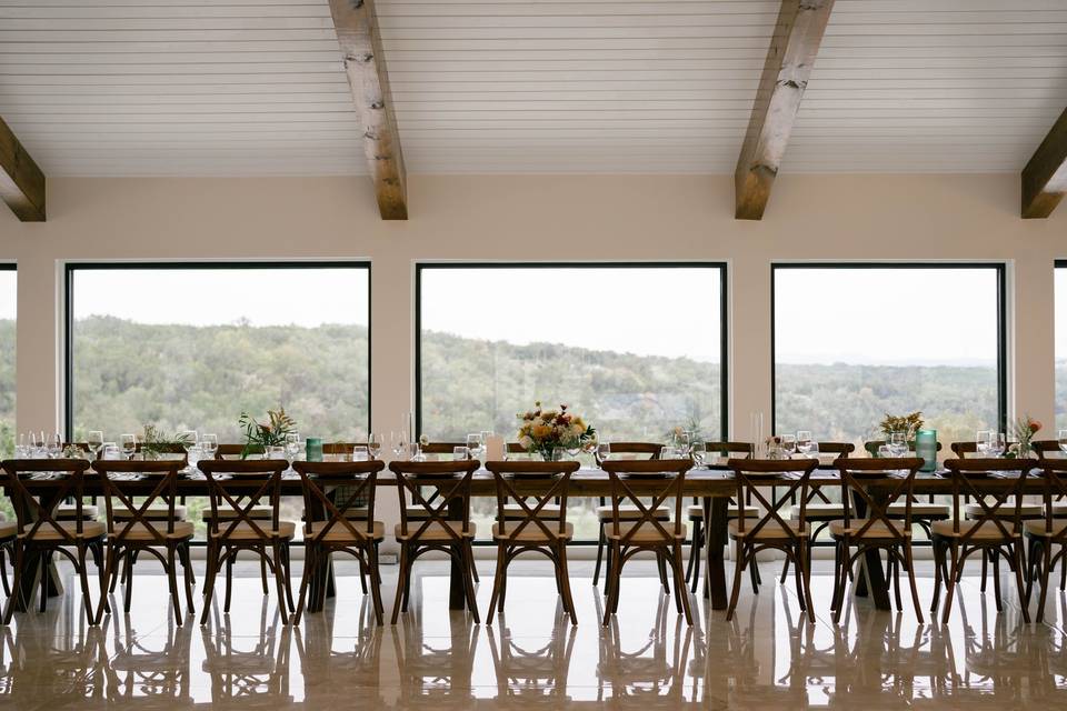 Reception hall