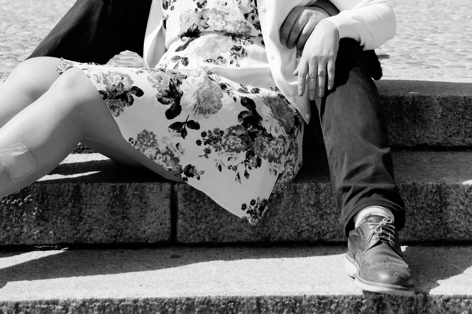 A joyous engagement