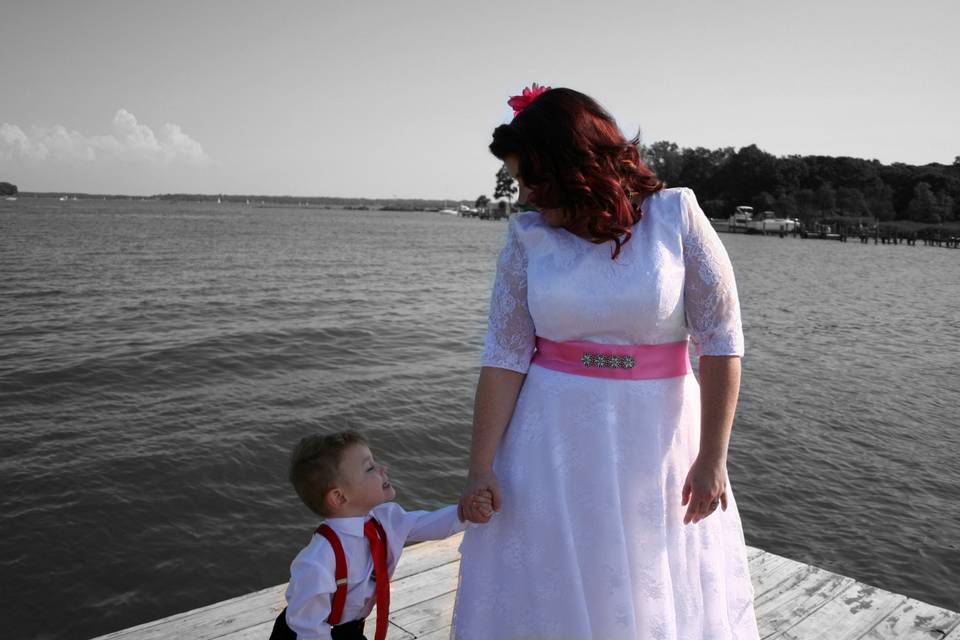 A sweet moment