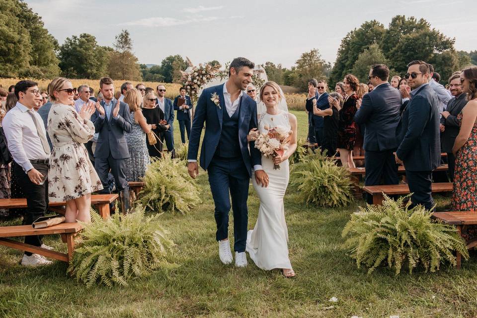 Ceremony in the field