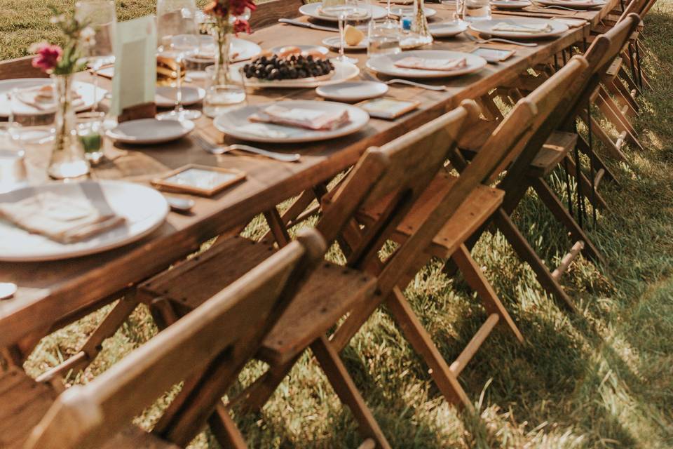 Dinner in the field