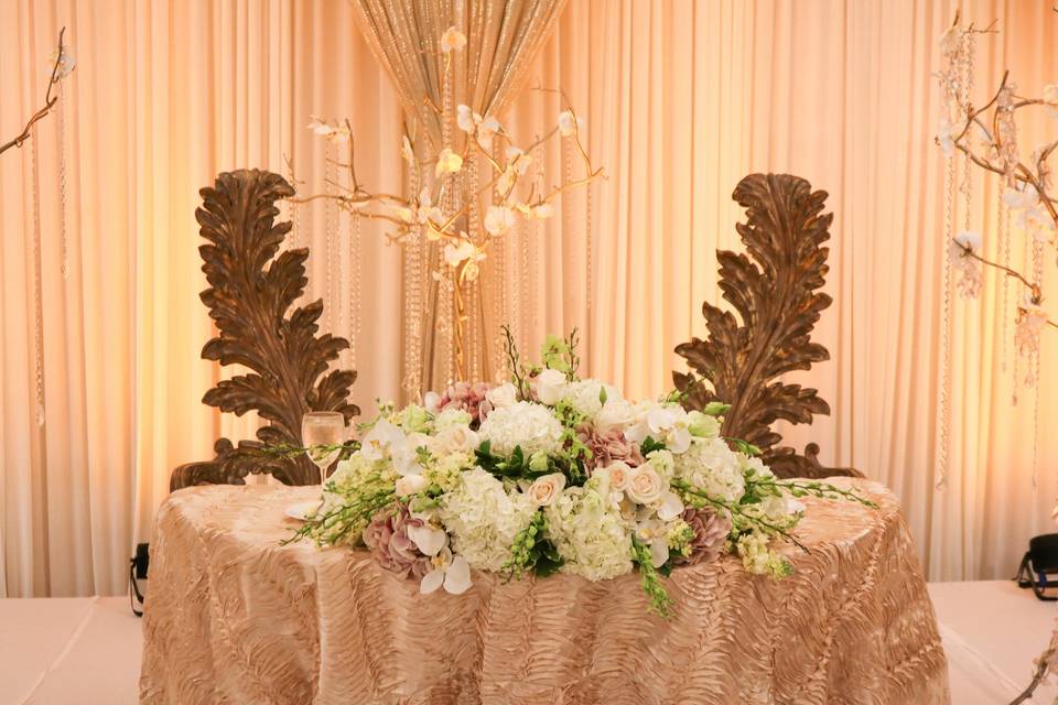 Sweetheart table