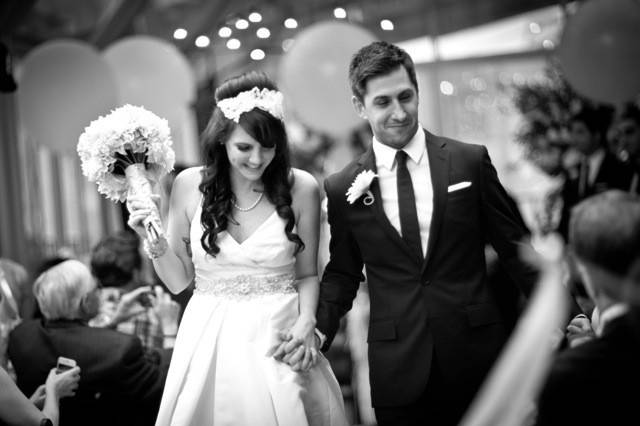 Couple's recessional