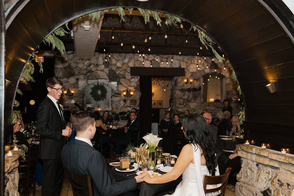 Couples eating