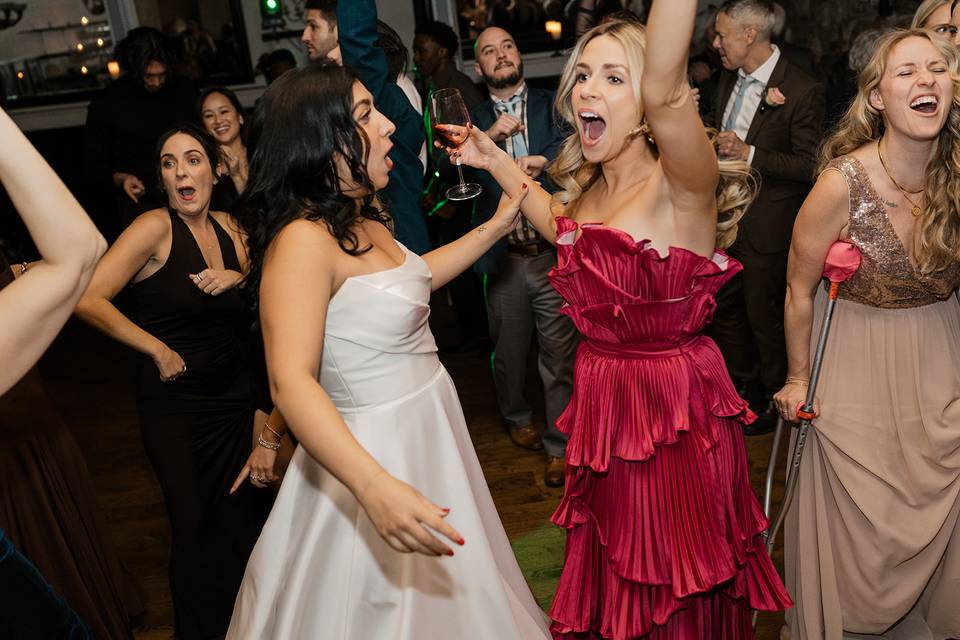 Bride Dancing