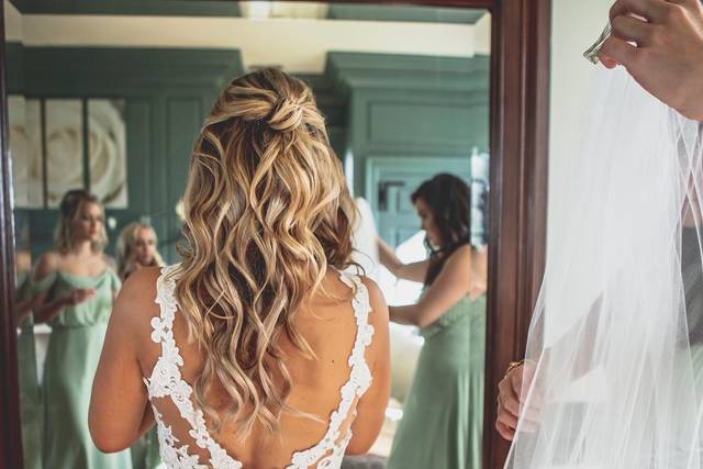 The Brushing Bride