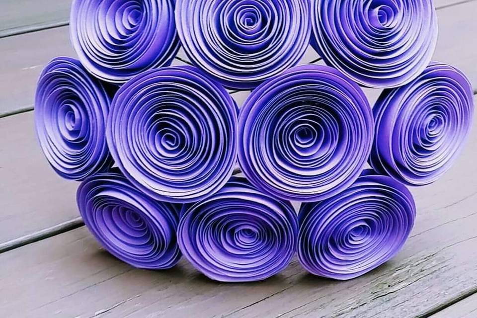 Lavender purple bouquet