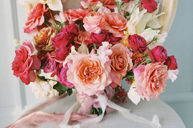 Pink flowers