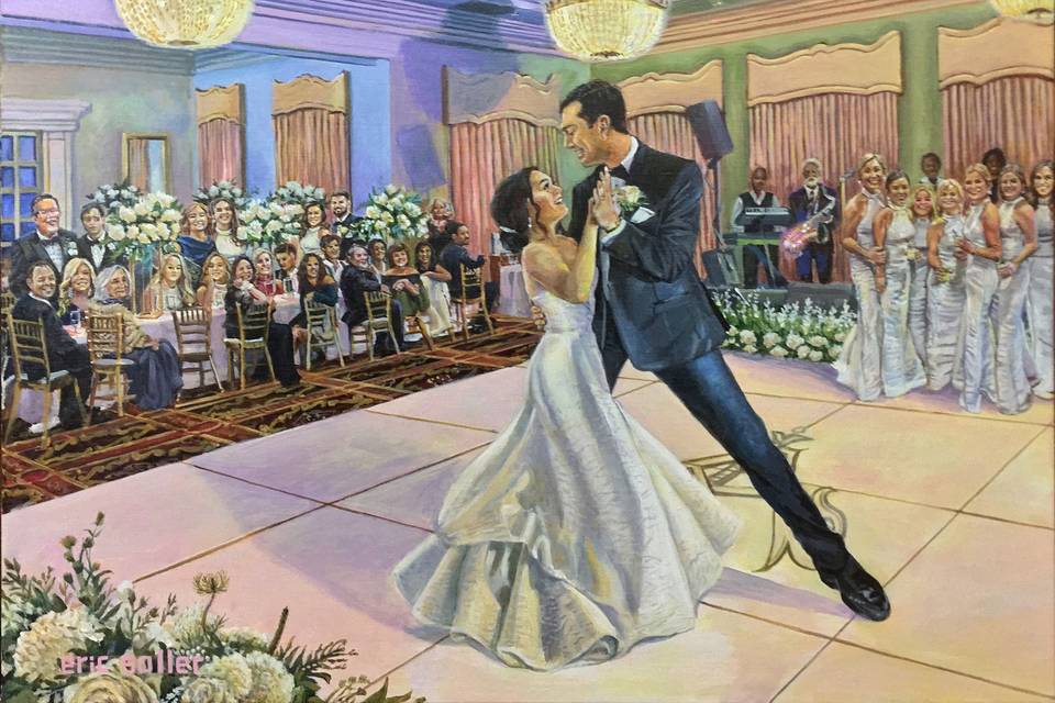 Rome GA Wedding Painting