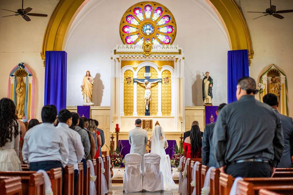 Wedding photo by Mario Jerez