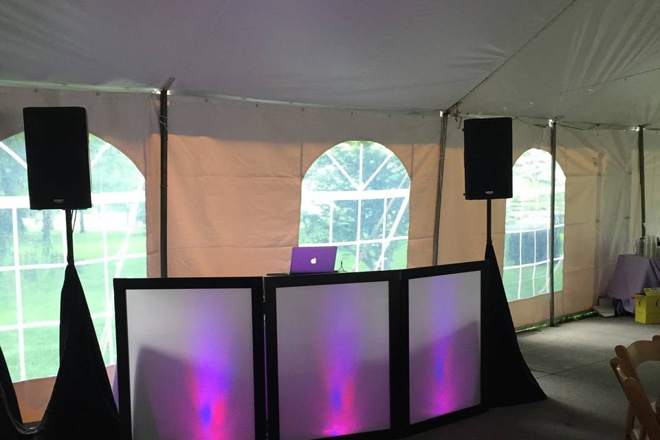 Booth setup