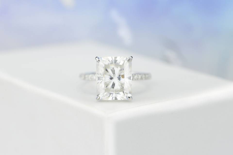 Moissanite Ring