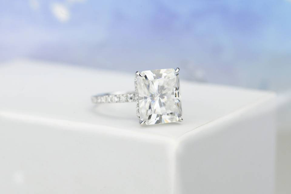 Moissanite Ring