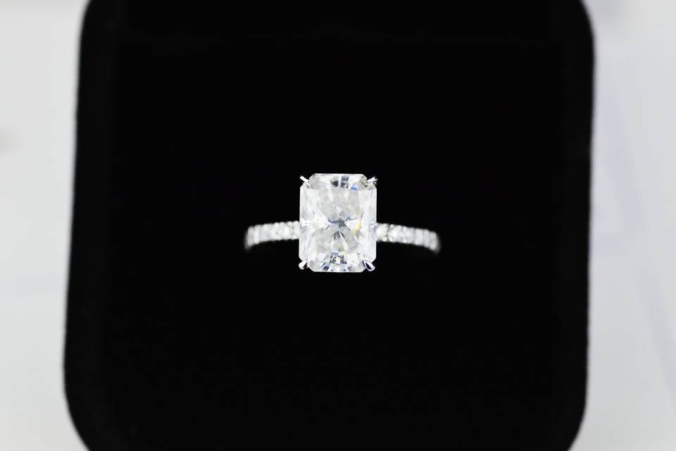 Moissanite Ring