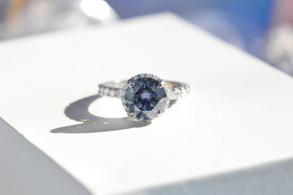 Moissanite Ring