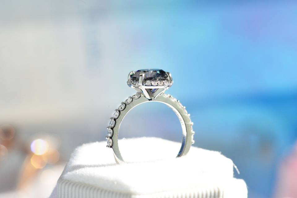 Moissanite Ring