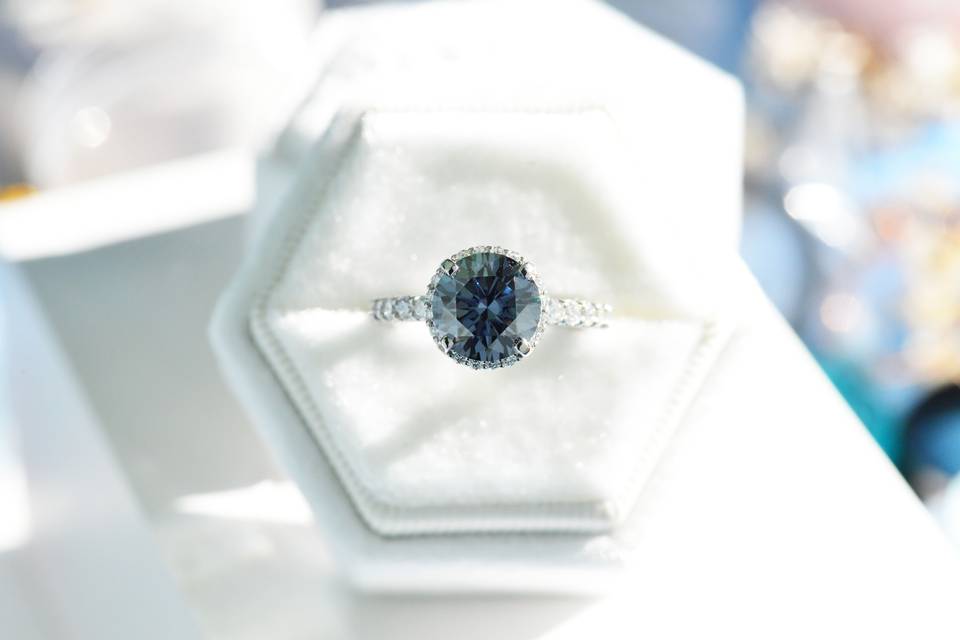 Moissanite Ring