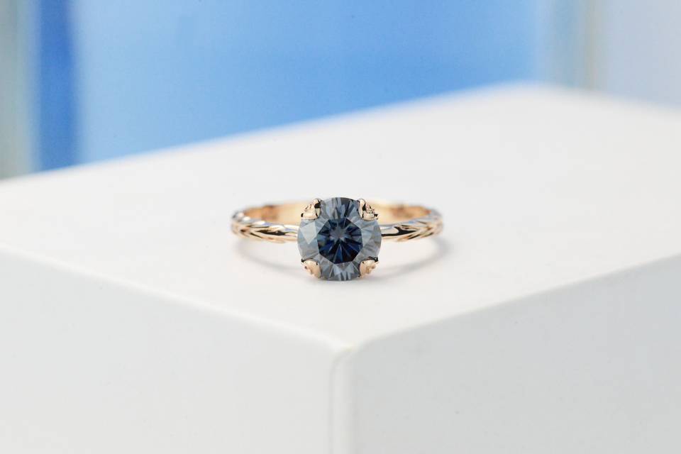 Moissanite Ring