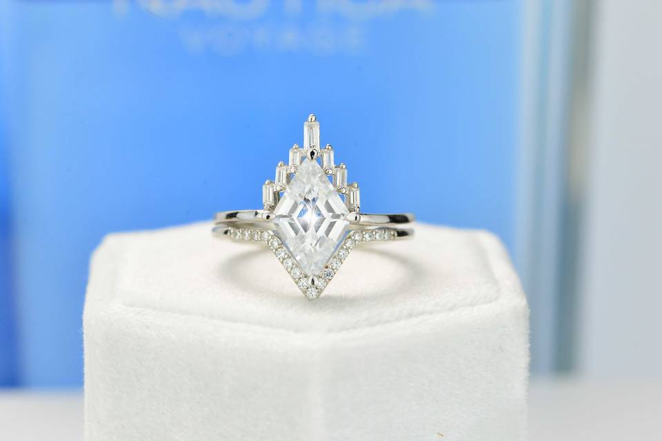 Moissanite Ring