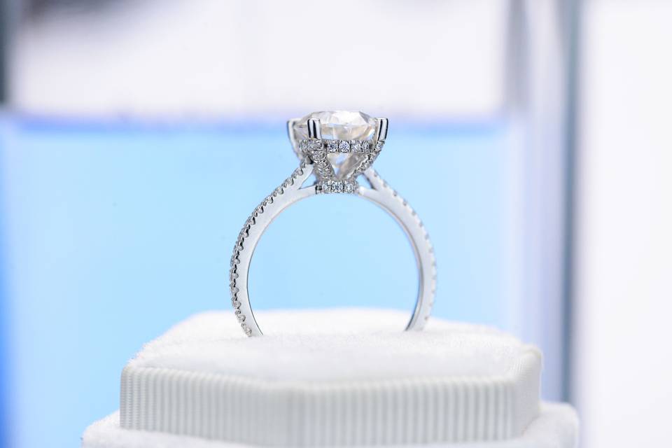 Moissanite Ring