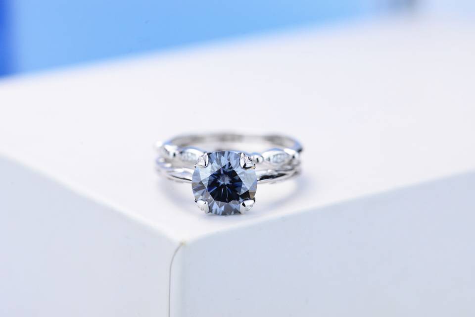 Moissanite Ring